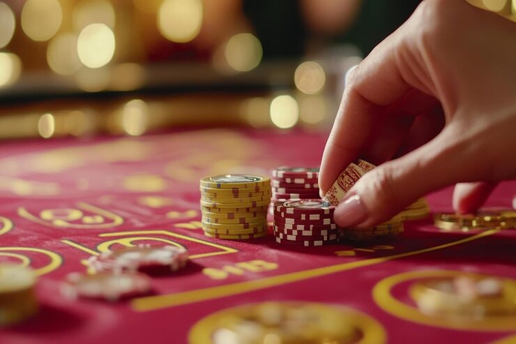 qqemas slot multi-camera live dealer studio showing roulette wheel and dealer facing multiple angles